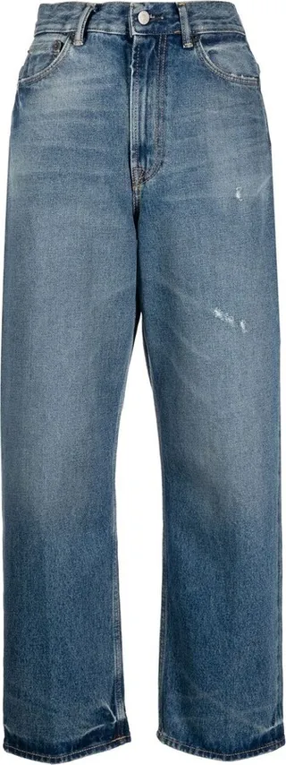 1993 Wide-Leg Cropped Jeans