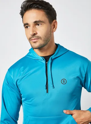 Active Hooded Jacket Blue 