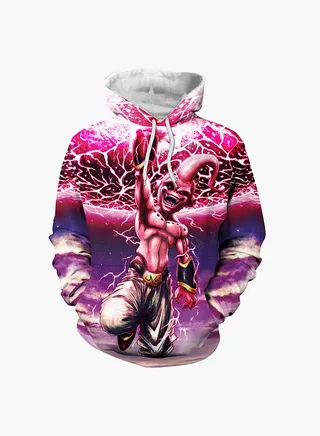 3D Printing Long Sleeve Hoodie Multicolour 