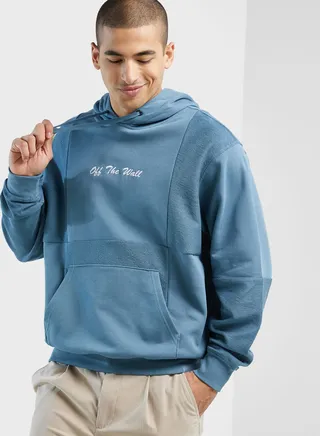 Colour Blocked Hoodie 