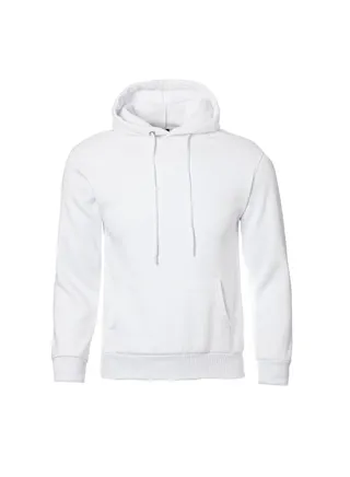 Pure Cotton Hoodie White 