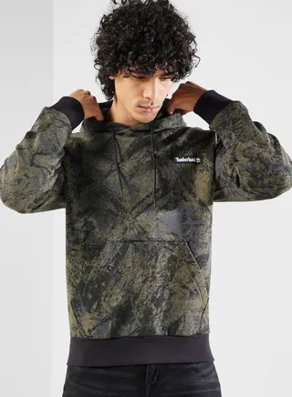 Hoodie All over print mountain 