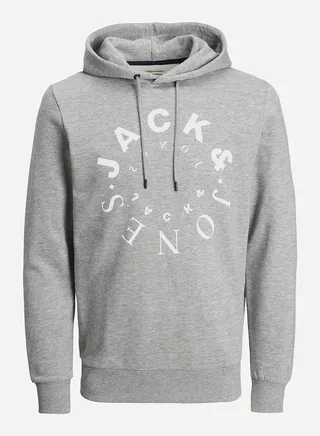 Logo Print Regular Fit Hoodie