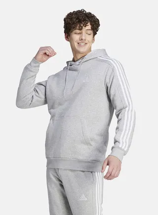 Essentials Fleece 3-Stripes Hoodie 
