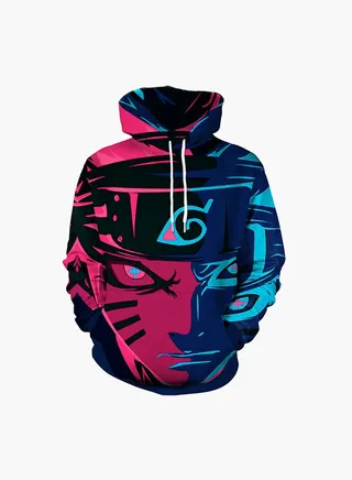 3D Printing Long Sleeve Hoodie Multicolour 