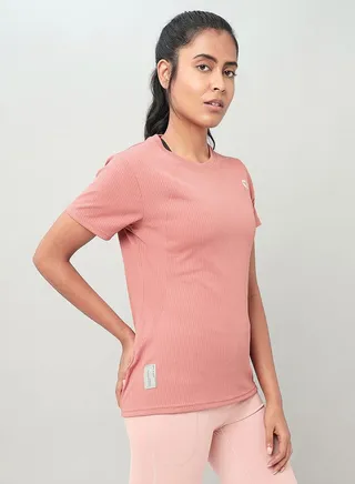 2-Way Stretch Logo Detail Active Top 