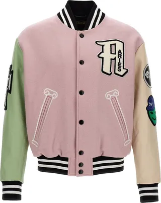'varsity' Bomber Jacket