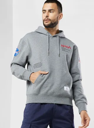 Logo Worm Logo Hoodie