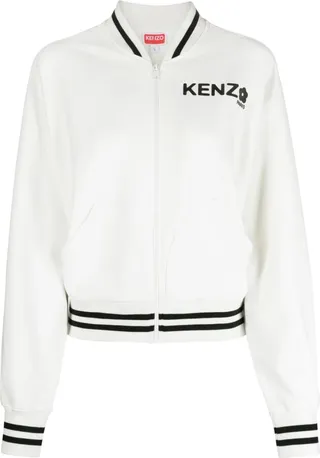 Boke Flower 2.0-print bomber jacket
