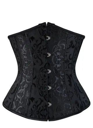 Waist Protective Corset Black 