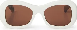Off-White Butterfly Frame Sunglasses