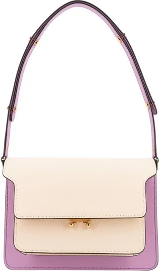 Marni Open-Flap Shoulder Bag