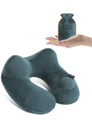 Neck Pillow for Traveling, Airplanes Long Flights Sleeping Support Pillows, Car Neck Pillow for Travel, Head Neck Support Airplane Pillow for Traveling, Car, Home, Office 