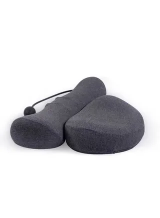 Memory Foam Lumbar Support Back Cushion Pillow Balanced Firmness for Lower Back Pain Relief - Ideal Back Pillow for Office Chair,Car Seat, Recliner, Bed 
