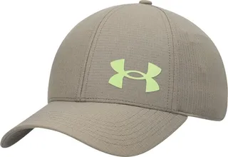 Men's Under Armour Olive Flawless Logo Performance Flex Hat