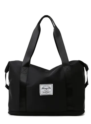 Foldable Luggage Bags with Large Wheels - Lightweight Storage Travel Duffel Bag for Small Delicious and Wet Luggage, Waterproof Portable Sports Travel Bag 
