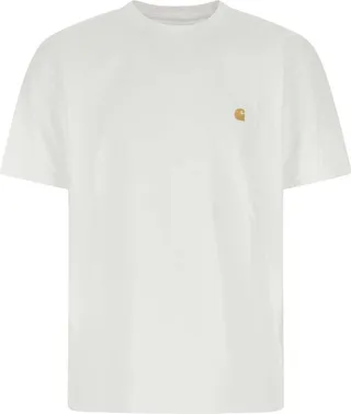 Carhartt WIP Logo Embroidered Crewneck T-Shirt