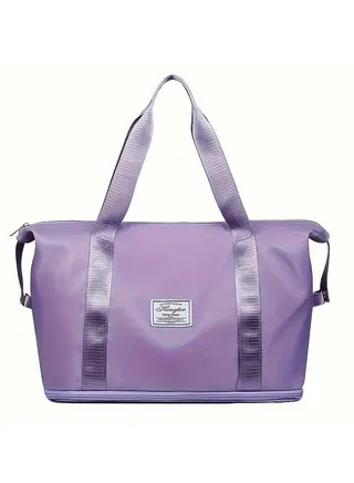 Foldable Travel Bag Hand Carry Luggage Bag Large Waterproof Duffle Bag 