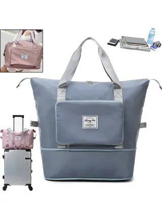 Foldable Travel Bag Hand Carry Large Waterproof Luggage Bag 