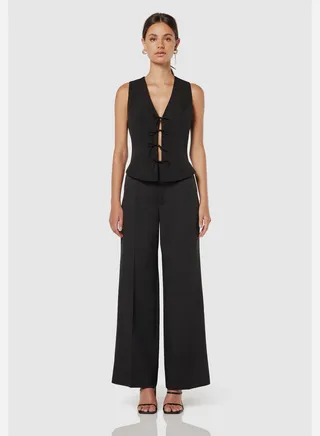 High Waist Wide Leg Pants