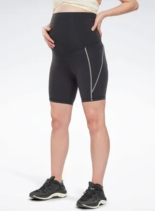 Lux Maternity Cropped Tights