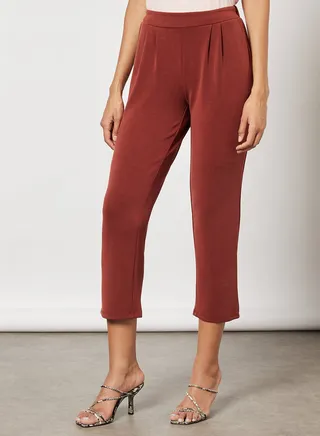 Ankle Length Pants Brick 
