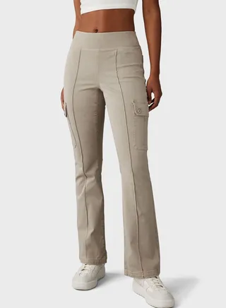 High Waist Cargo Pants 