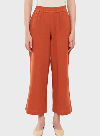 Flared High Waist Pants 