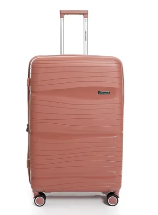 CROSSLAND Cashmere Trolley Luggage,TSA Lock , Expandable Double Zipper 