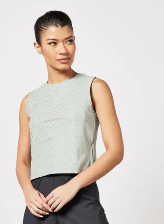 All Over Print Tank Top Green 
