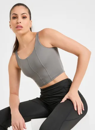 Corset Longline Sports Bra 