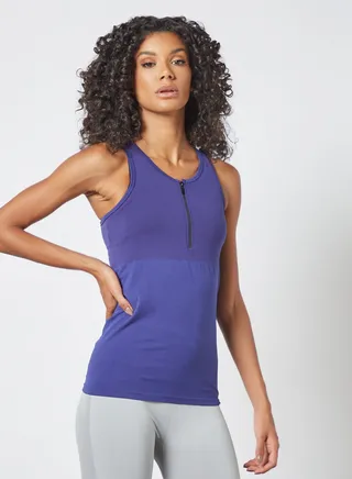 Activewear Racerback Top Blue 