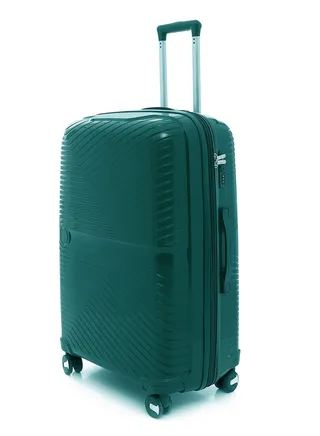 CROSSLAND Unbreakable Trolley Luggage Suitcases TSA Lock and Double Expandable Zipper Provide 25% Extra Space - Size 28 Inch 75 cm 