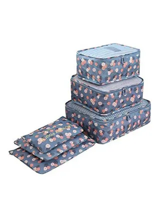 Printed Closet Divider Container Storage Bag Multicolour 