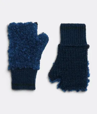 Patchwork Wool Mittens