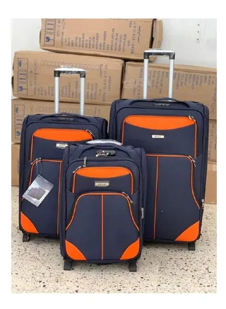 A set of travel bags consisting of 3 pieces, size 20/24/28 inches, the best tortoise bag with 4 swivels. 