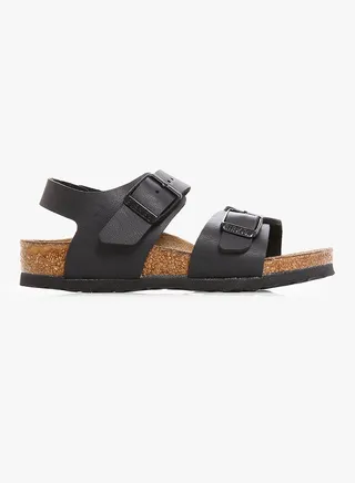 New York Birko-Flor Sandals Black 