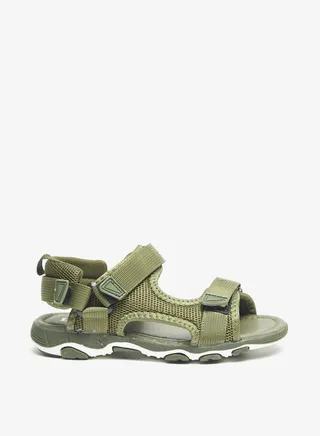 Boys Textured Floaters with Hook and Loop Closure 