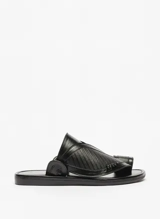 Boys Textured Slip-On Arabic Sandals Ramadan Collection 