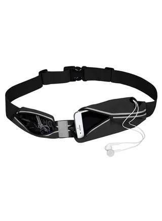 Slim Running Belt for Women  Men Running Waist Pack Phone Holder Jogging Workout f anny Pack Runners Pouch Gear Accessories for iPhone 12 11 Pro Max XS XR 8 7 Plus Traveling Gift Style 1 