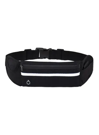 Portable Running Waist Bag With Bottle Holder 7.7 x 0.5cm 