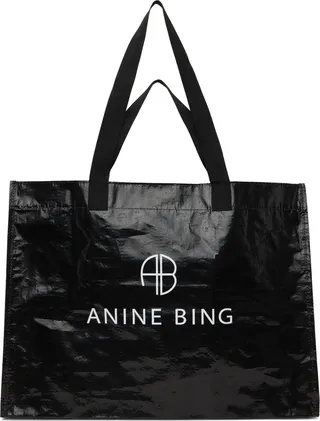 ANINE BING Black Dawson Sport Tote