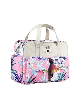 Insular Portable Diaper Bag Handbag Mummy Bag Travel Bag for Newborn Infant Necessities Supplements 