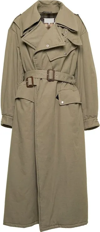 Maison Margiela Deconstructed Belted Trench Coat