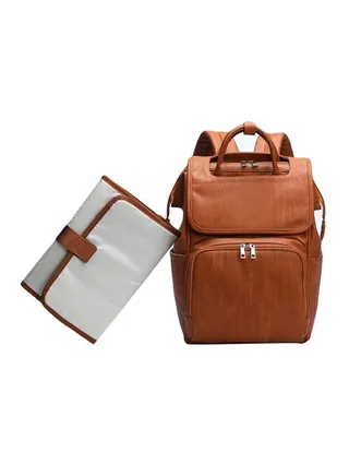High-quality Material Durable Lightweight and Portable Size Travel Baby Diaper Backpack With Changing Pad 