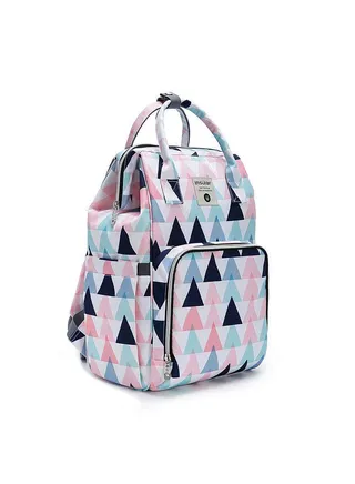 Insular Diaper Bag Portable Mummy Bag Large Capacity Travel Bag with Stroller Straps for Newborn Infant Necessities Supplements 