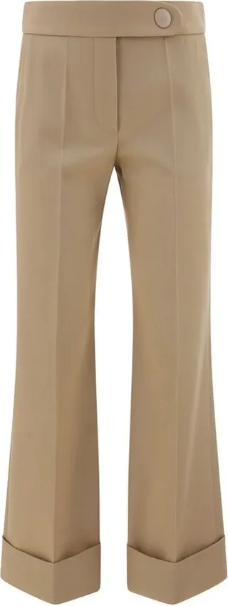 Lanvin Wide-Leg Cropped Pants