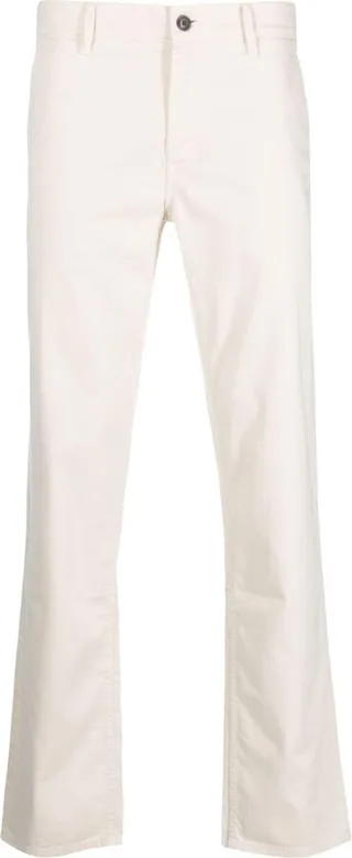 Low-Rise Straight-Leg Trousers