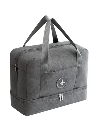 Dry and wet separation bag,Storage toiletry bag, Fitness bathrobe bag swimming bag,Beach bag, Waterproof shoe bag 