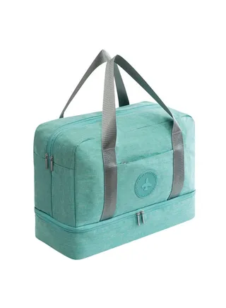 Dry and wet separation bag,Storage toiletry bag, Fitness bathrobe bag swimming bag,Beach bag, Waterproof shoe bag 